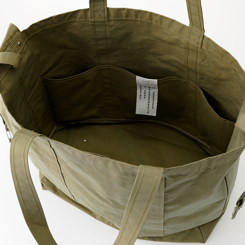 CONTAINER TOTE BAG 1 MOSS