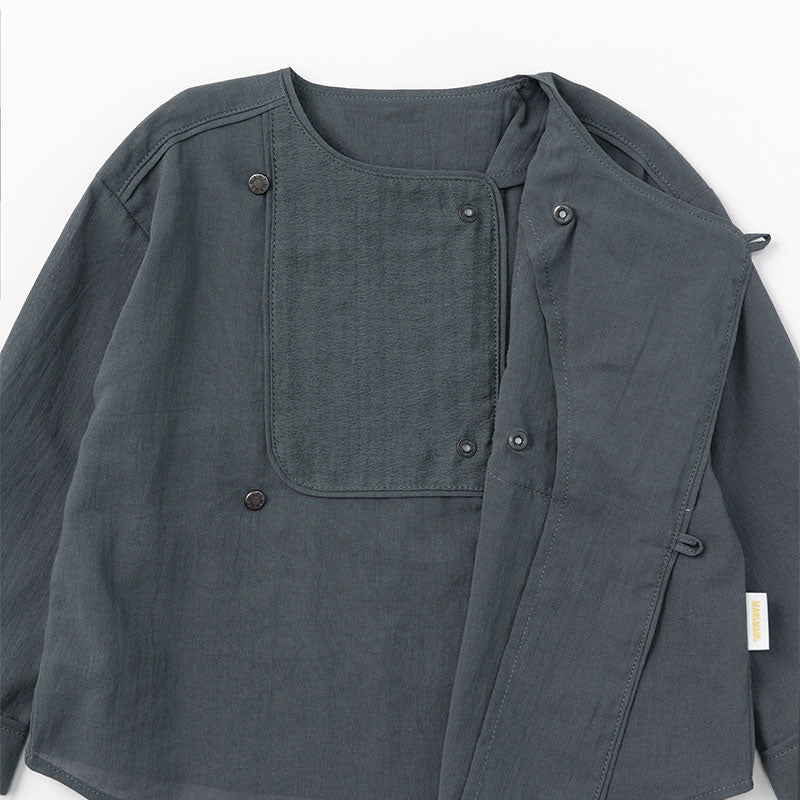 Size 100-120: shirts 3 bosom navy
