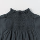 Size 70-90: blouses 3 shirring navy