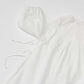 Size 70-90: dress 1 shirring white