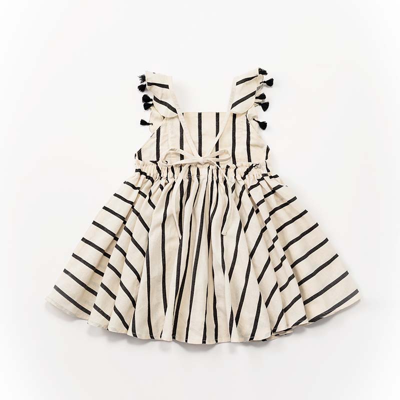 Size 100-120: loisir sun dress 3 stripe