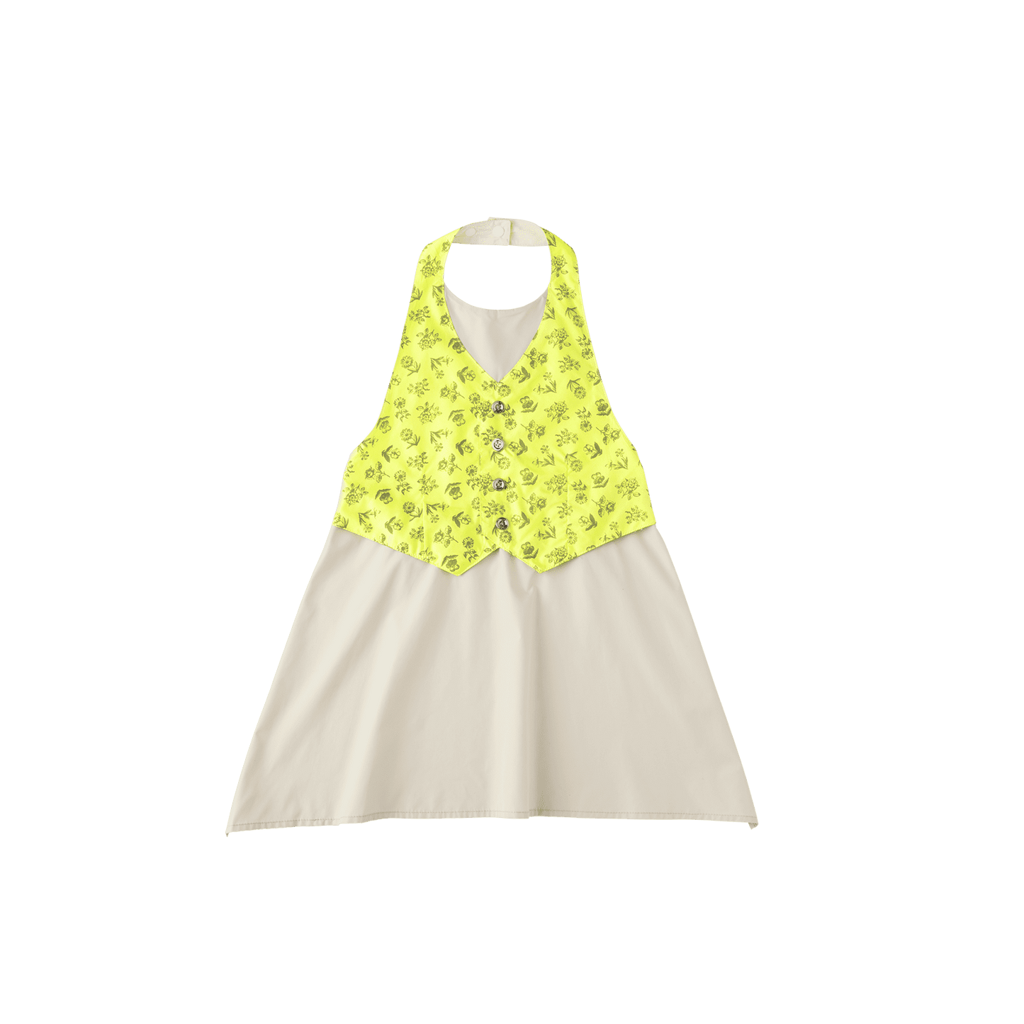 Size 100-110: garcon 5 yellow flower